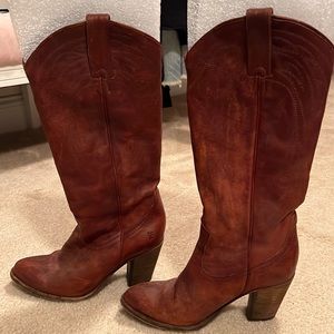 Frye boots.  Size 8